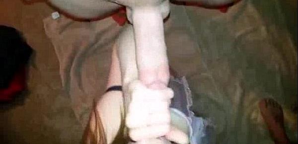  Sexwife Gives Blowjob to Hubbys Friends